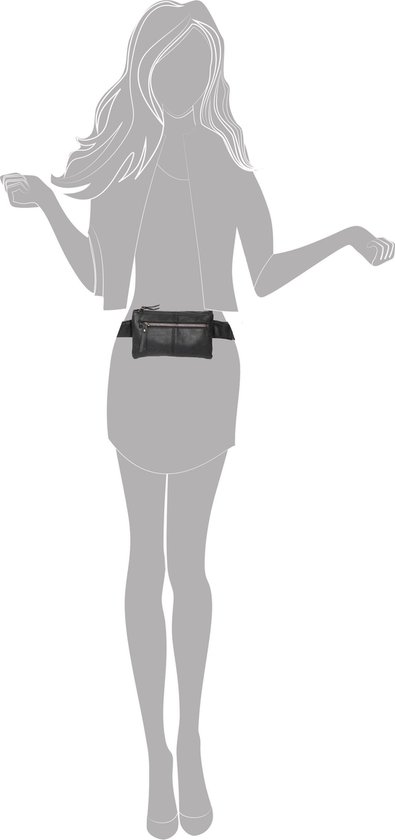 Enrico Benetti Zoë 66901 Heuptas Fanny pack - Zwart