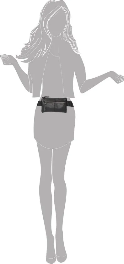 Enrico Benetti Zoë 66901 Heuptas Fanny pack - Zwart