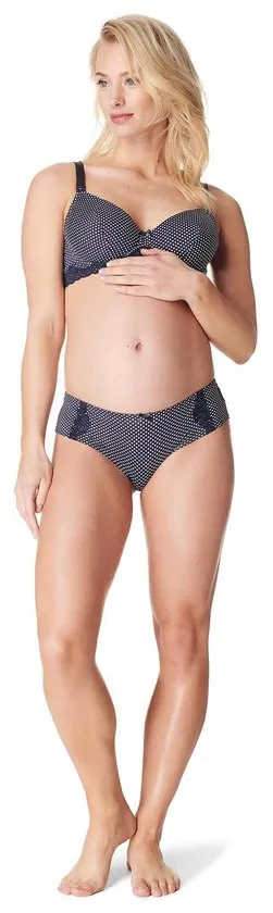 Noppies - B70 - Zwangerschapsbeha Dot - Dark Blue