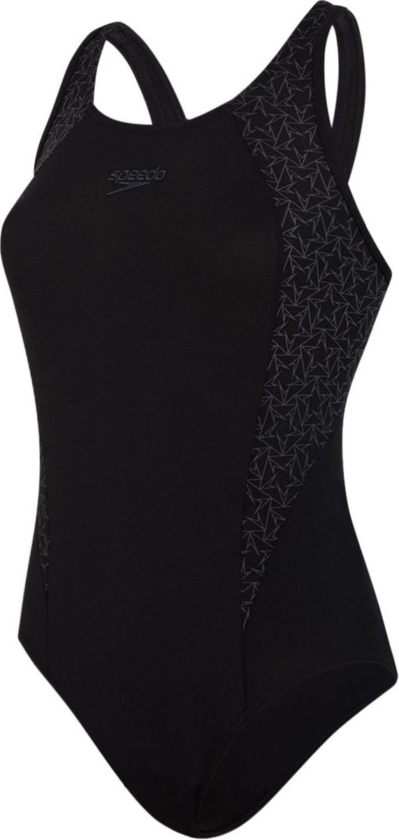zwemkleding, badpak, zwarte badpak, sportswear, polyamide