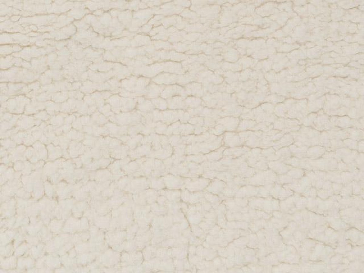 Fauteuiltje Beanbag Teddy cream white