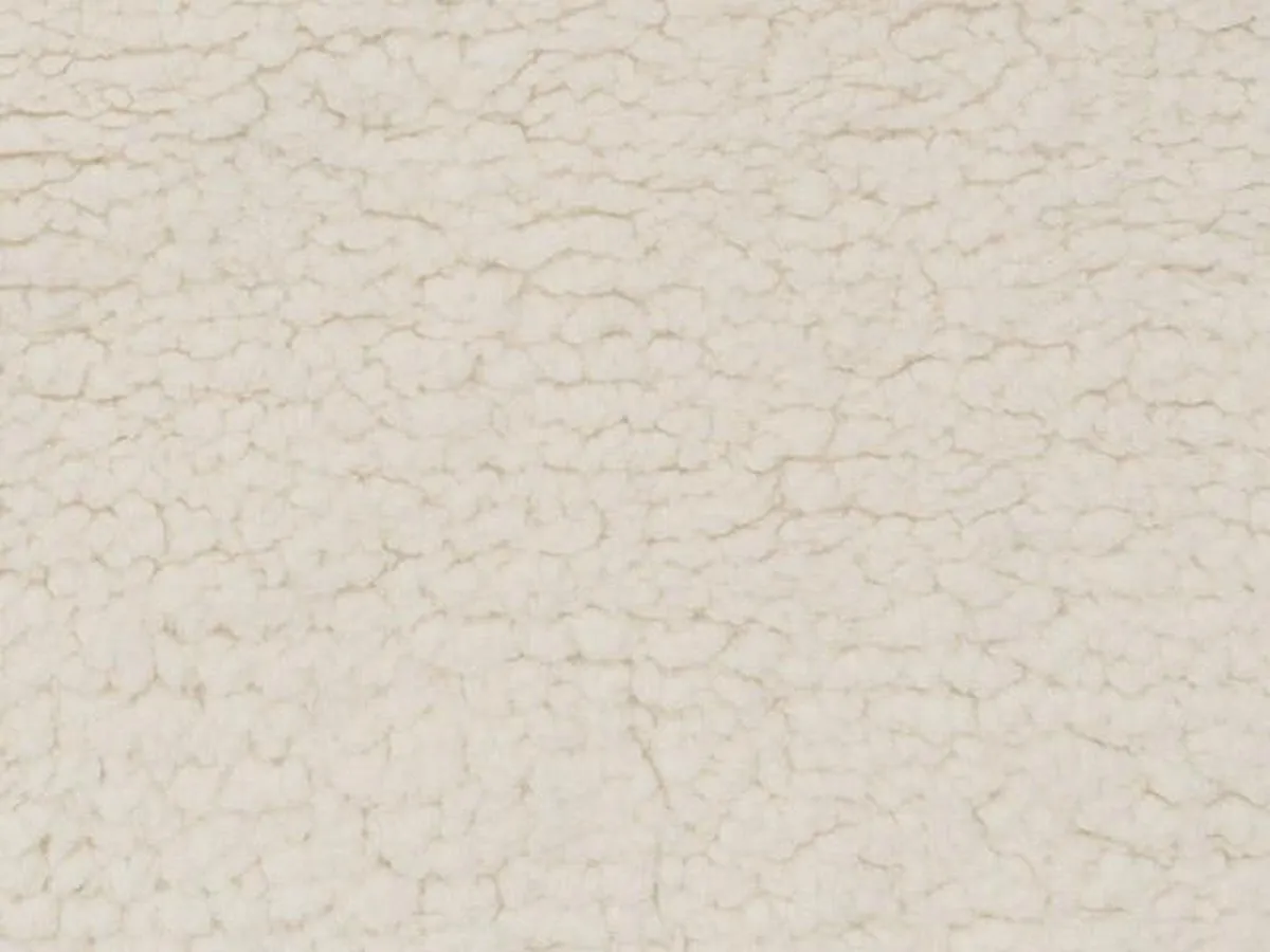 Fauteuiltje Beanbag Teddy cream white