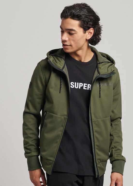 Superdry Maat 3XL CODE TECH SOFTSHELL JKT Heren Jas