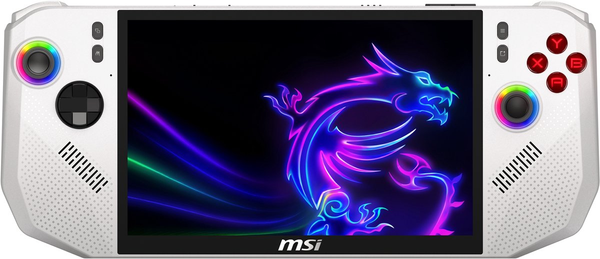 MSI Handheld Claw A8 - Gaming Handheld - AMD Ryzen Z2 Extreme-processor - 8 inch - 1TB SSD - Wit