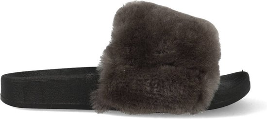Warmbat Barlee - maat 40 - Dames Slippers - Dark Grey