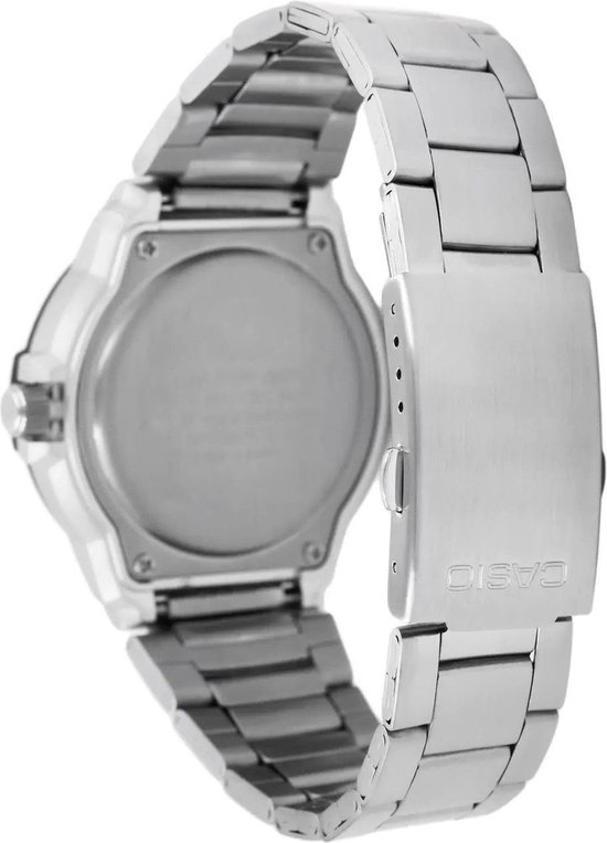 CASIO - MRW-200HD-1BVEF - Horloge - Mannen - Zilverkleurig- RVS - Ã˜ 45 mm