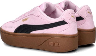 sneakers, pink, platform, gum sole, Puma logo
