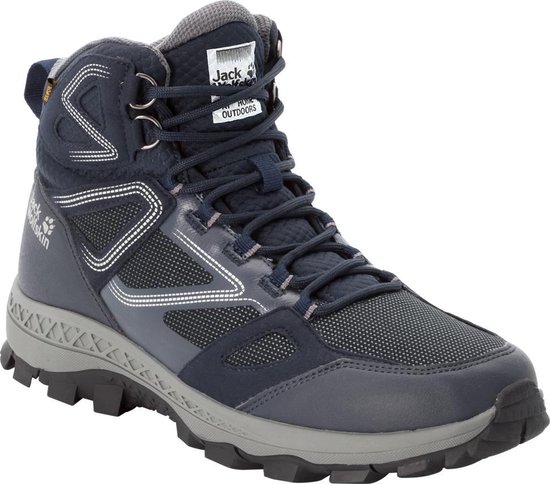 Jack Wolfskin - maat 42- Downhill Texapore Mid Wandelschoenen Heren - Donker blauw
