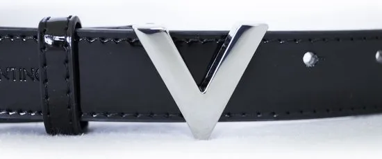 Valentino Forever Kledingriem - Zwart lak - Maat M (110 cm)