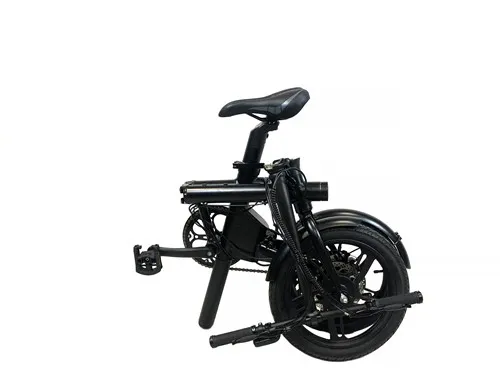 UrbMob Fld16 Elektrische Vouwfiets Zwart Aluminium 40,6 cm (16") 23 kg Lithium-Ion (Li-Ion)