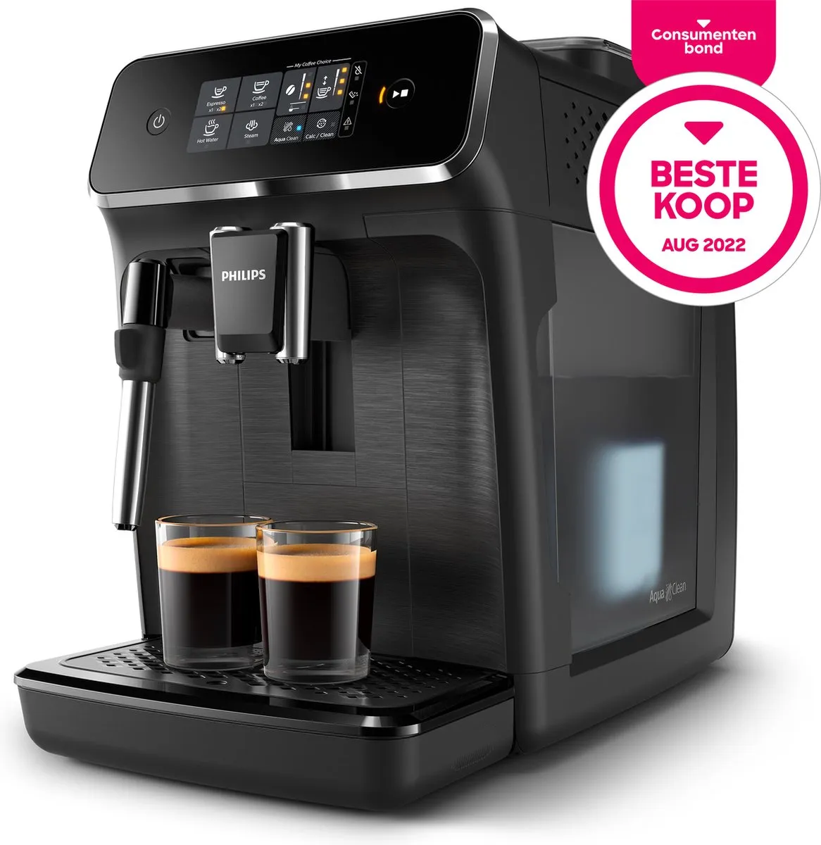 Philips 2200 serie EP2220/10 – Espressomachine – Zwart
