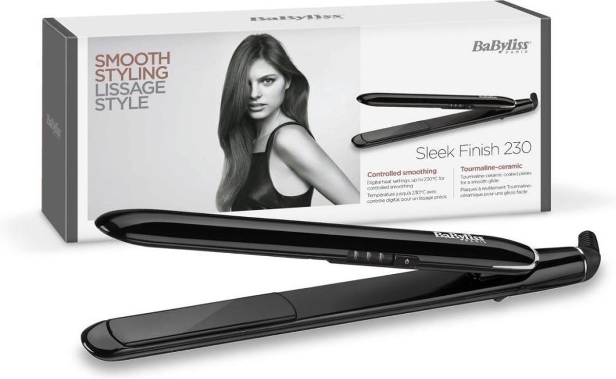 BaByliss ® Sleek Finish ST255E - Stijltang