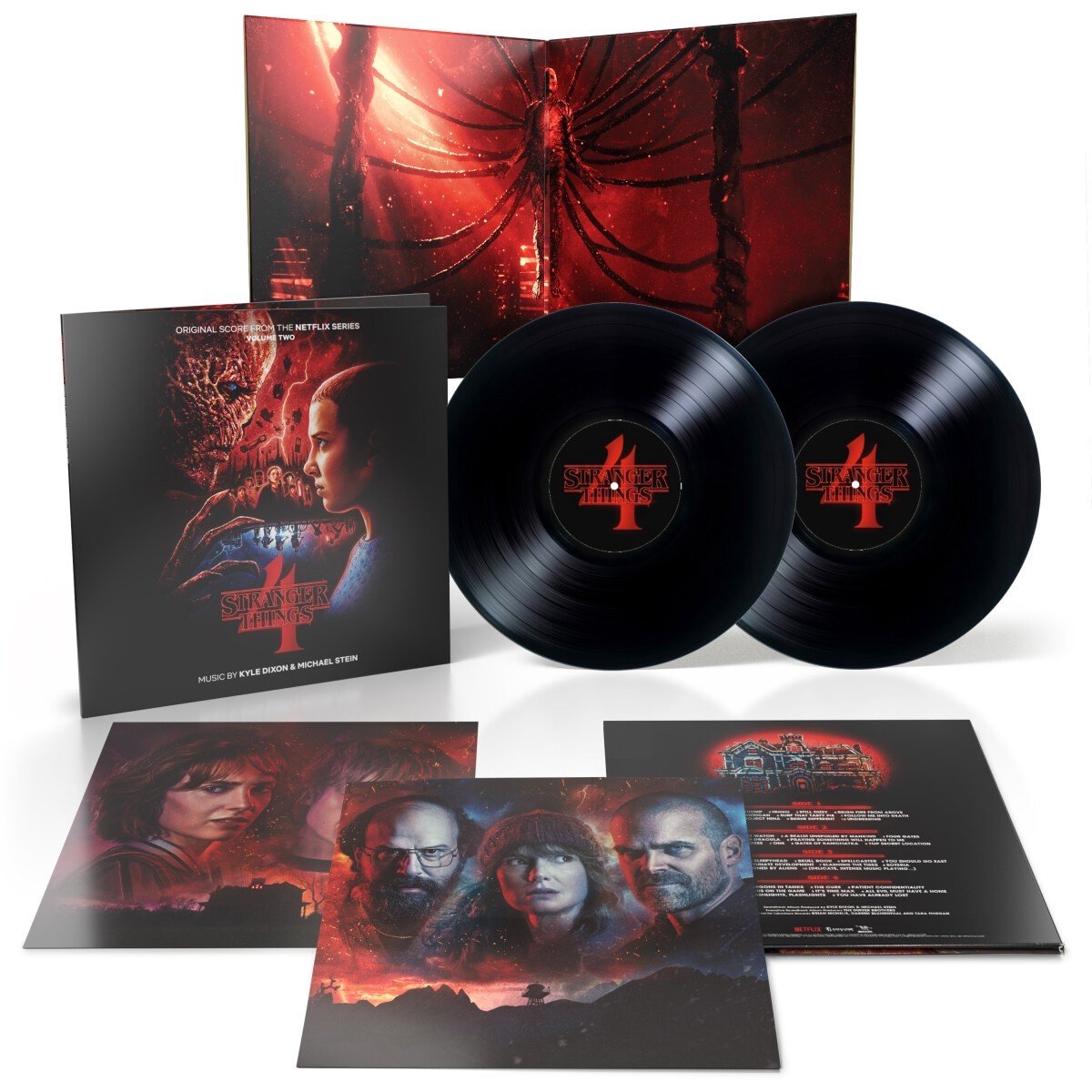 plaatalbum, vinyl, 4LP, Stranger Things, muziek