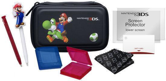 KOOPJESHOEK - Bigben Super Mario Accessoire Pakket 3DS