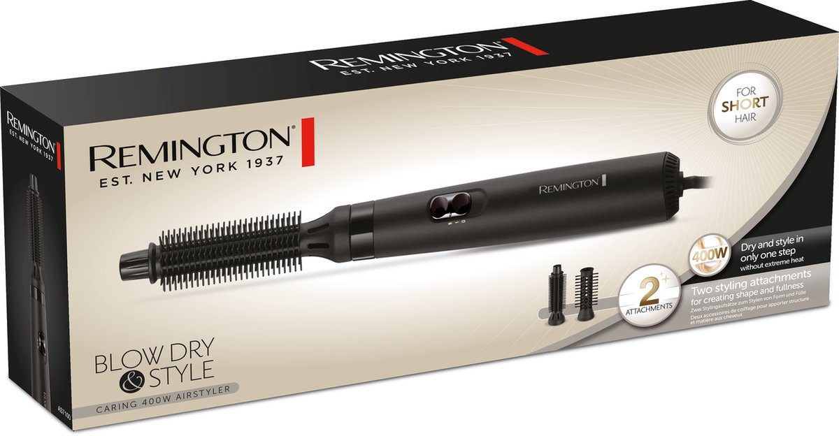 Remington Blow Dry & Style Föhnborstel AS7100 - Geschikt voor kort haar