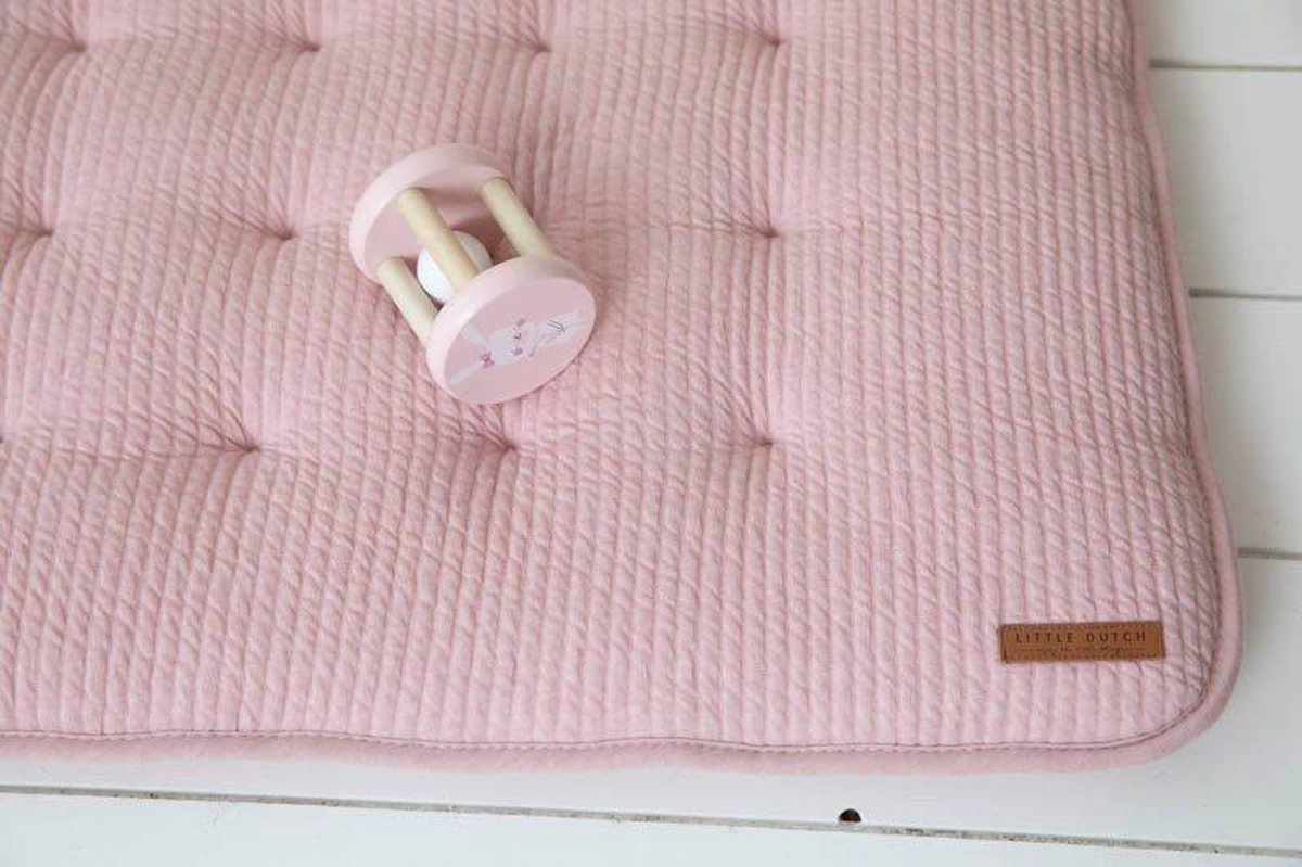 Little Dutch Boxkleed 80 x 100 Pure Pink