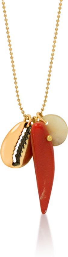 Scmyk ketting Vodka &amp; Caviar goudkleurig