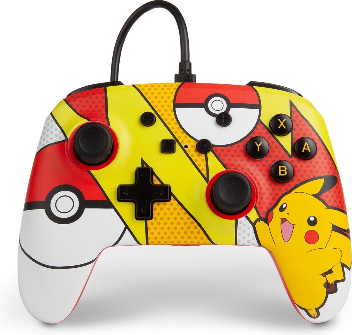 PowerA Enhanced Nintendo Switch Controller - Pikachu Pop
