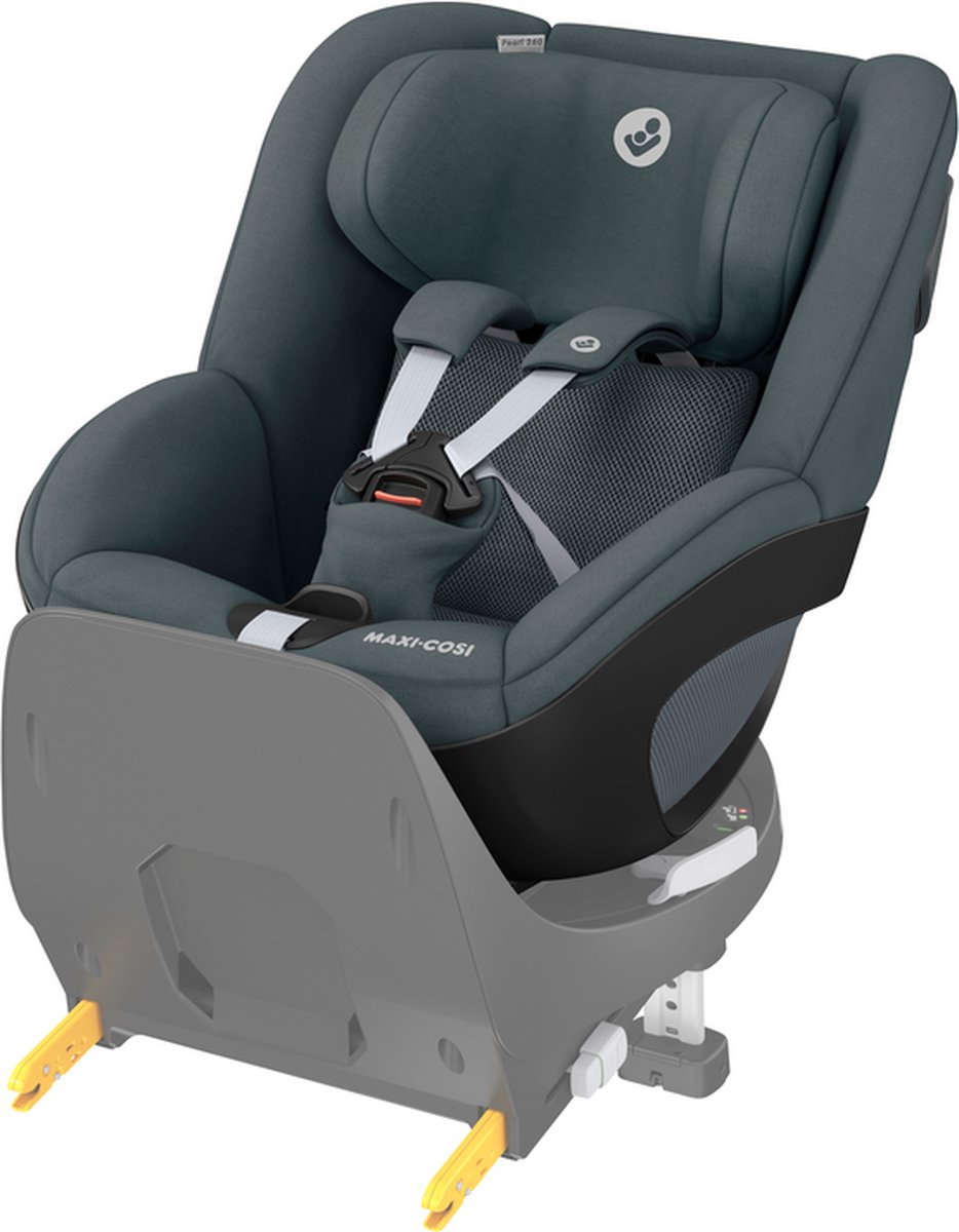 Maxi-Cosi Pearl 360 i-Size - Autostoeltje - ca. 3 maanden tot 4 jaar - FlexiSpin-Rotatie met één hand - Authentic Graphite