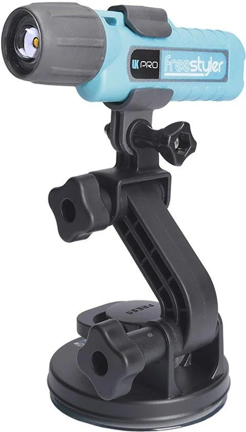 UKPro Freestyler Light te bevestigen op UKPro Poles