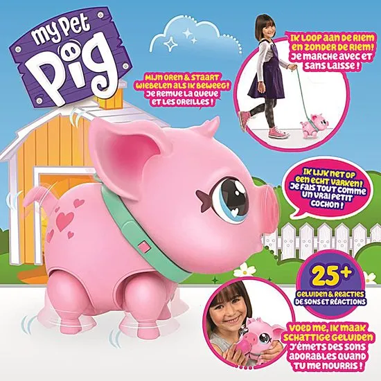 Little Live Pets - My Pet Pig - Interactief Biggetje Piggly