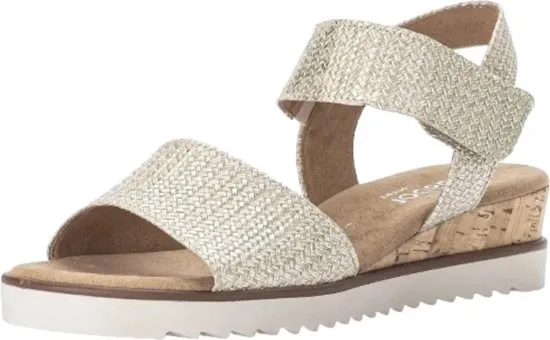 Gabor 42.750.63 - maat 39 - Sandalen - beige