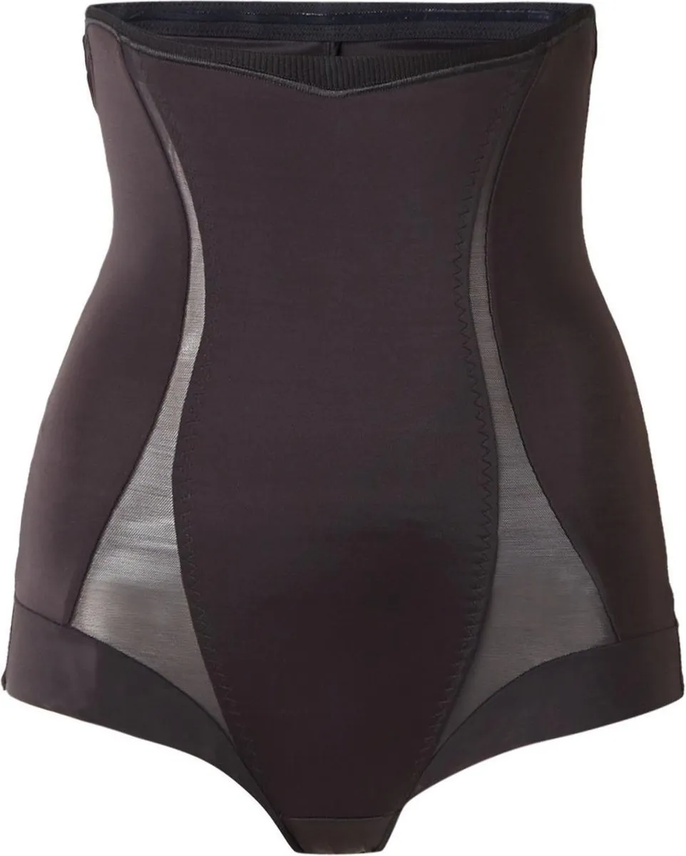 shapewear, bodyshaper, hoog taille, zwart, gaaspanelen