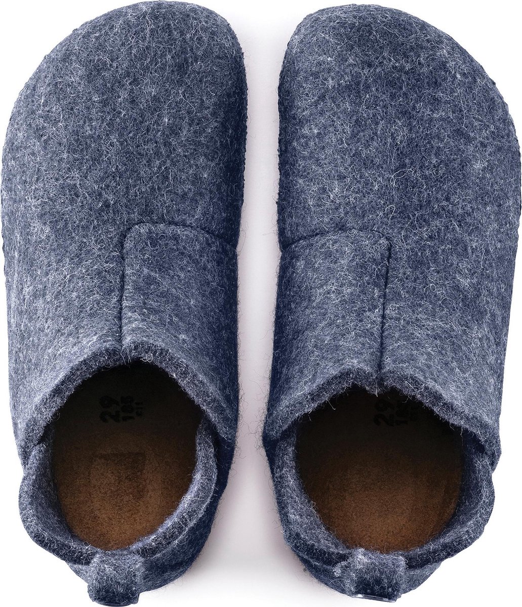 Birkenstock -maat 33 - Andermatt Kids Standard WZ Narrow Unisex Sloffen  - Dark Blue
