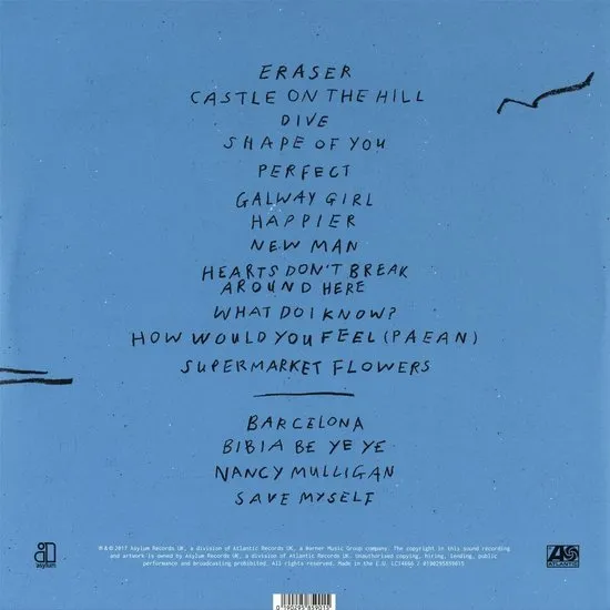 Ed Sheeran - ÷ "DIVIDE" (Deluxe LP)