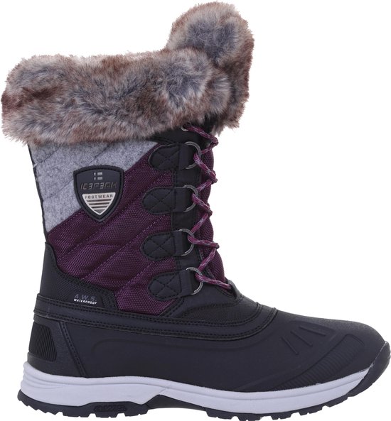 Icepeak Ansina Dames Snowboots - Purple - Maat 42