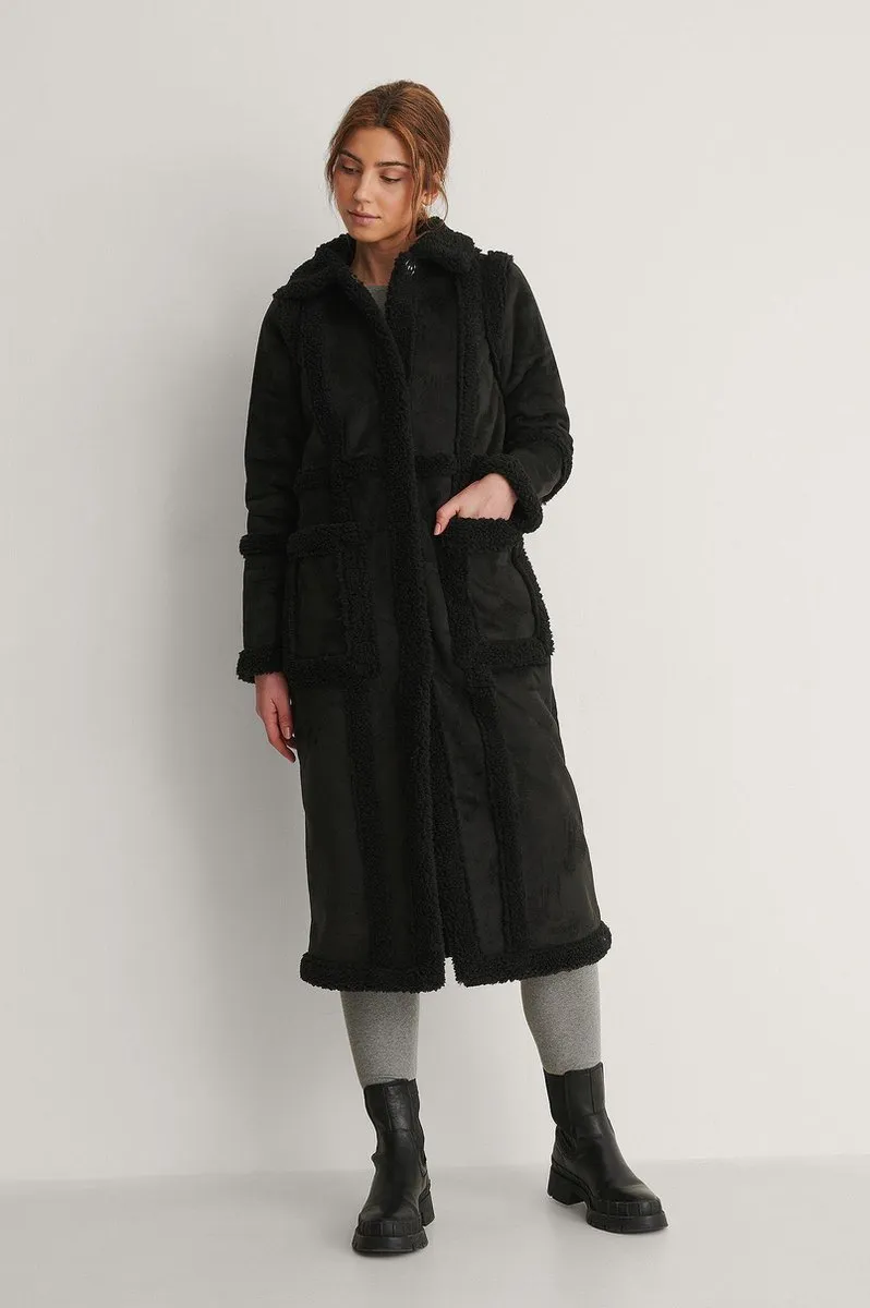 na-kd teddy detailed - 34 - Dames Jas