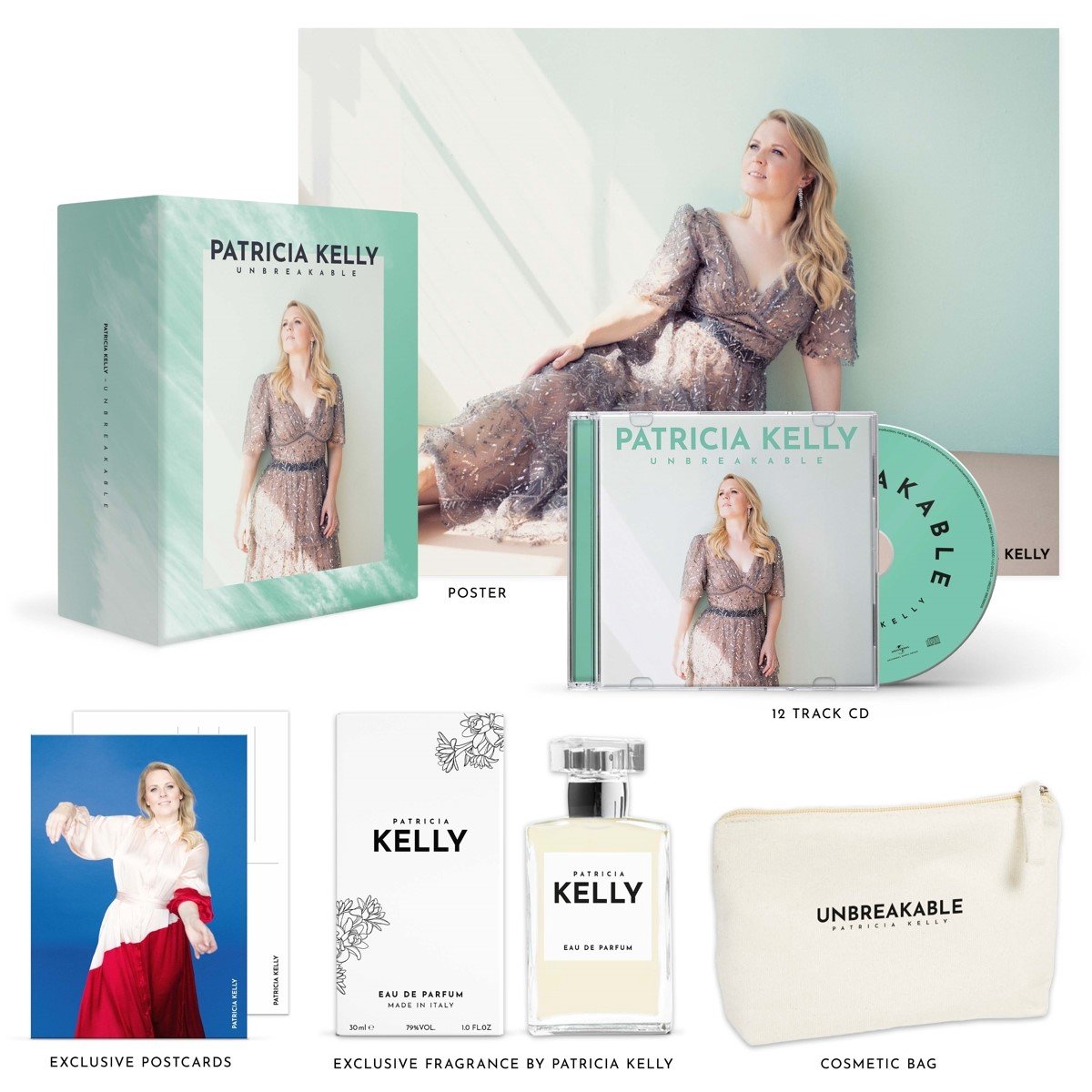 Patricia Kelly - Unbreakable (CD | Merchandise) (Limited Fan Edition)