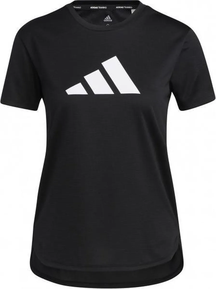 adidas - Maat S - 3 Bar Logo Sportshirt Dames
