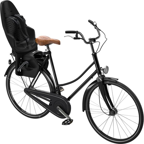 fiets, houten zadel, zitje, ringlamp, fiets met kindzitje