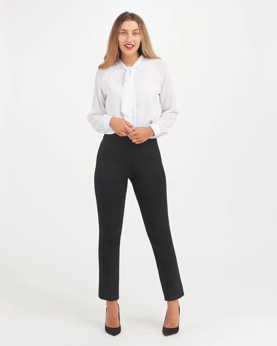 Spanx - maat L - The Perfect Pant Slim Straight Leg - Zwart
