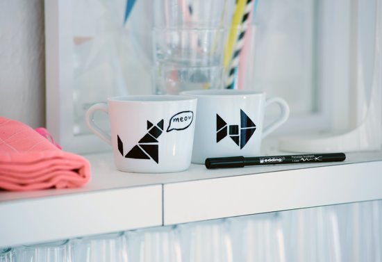 Porselein marker edding 4200-6 basic tinten