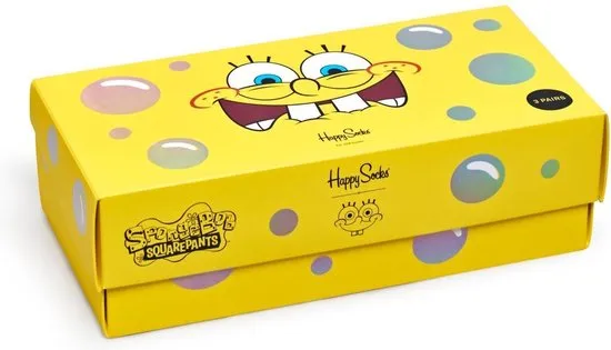 Sponge Bob Giftbox Multipack Unisex Maat 41-46