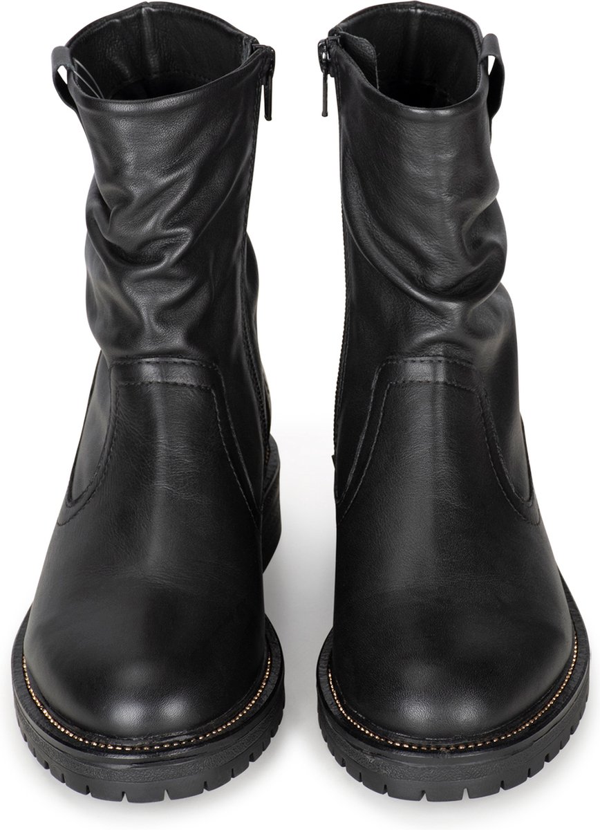 PS Poelman - Maat 39 - DUNGABALL Dames Laarzen - Zwart