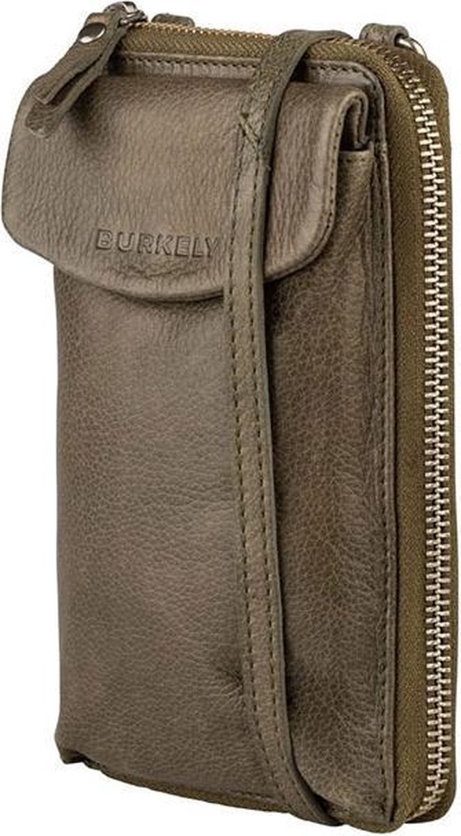 Burkely Just Jackie Phone Wallet Crossbodytas - Groen