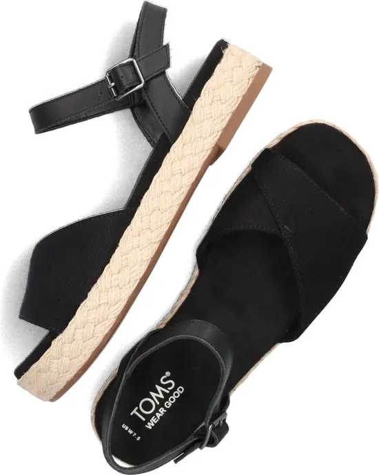 Toms Abby -maat 41- Sandalen - Dames - Zwart