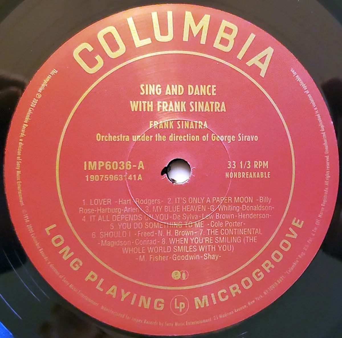 Frank Sinatra - Sing And Dance (LP)