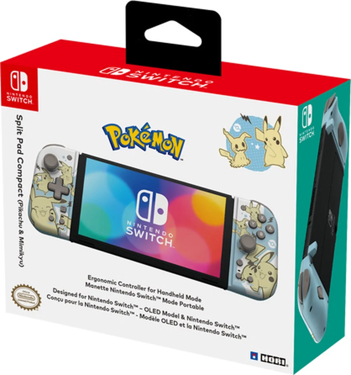 Hori Split Pad Pro Compact Controller - Pikachu - Nintendo Switch