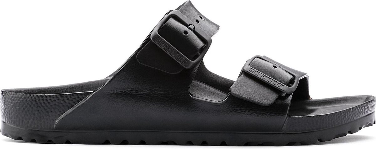 Birkenstock -  maat 37 -Arizona EVA Black Narrow - Dames Slippers - Black
