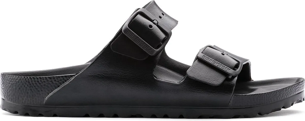 Birkenstock -  maat 37 -Arizona EVA Black Narrow - Dames Slippers - Black