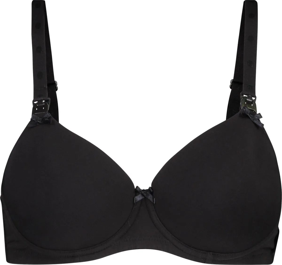 Noppies - D80 -Zwangerschapsbeha Cotton Melange  Black