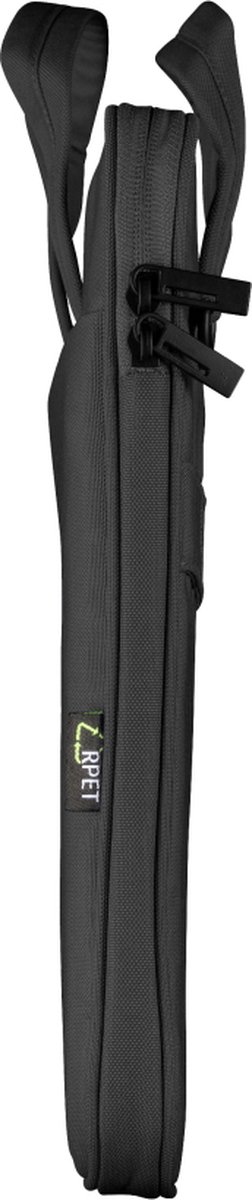 Trust Bologna Laptoptas - Milieuvriendelijk Eco - Gerecycled materiaal - 16 inch - Zwart