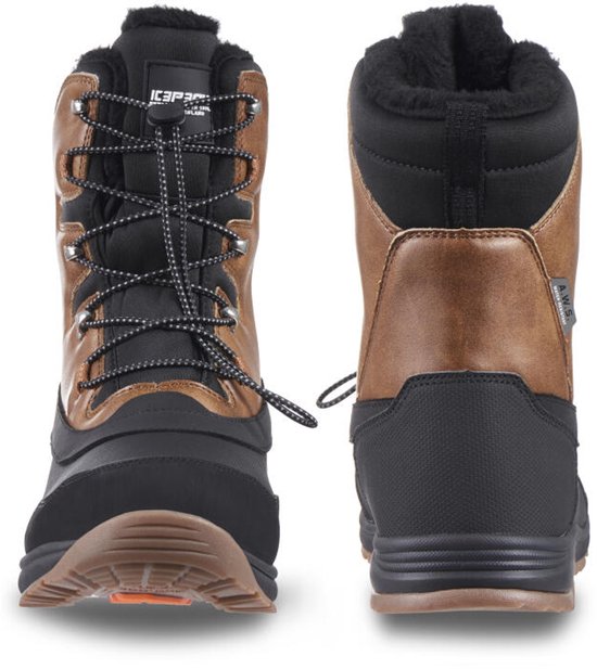 wandelboot, laarzen, trekking, suede, bontvoering