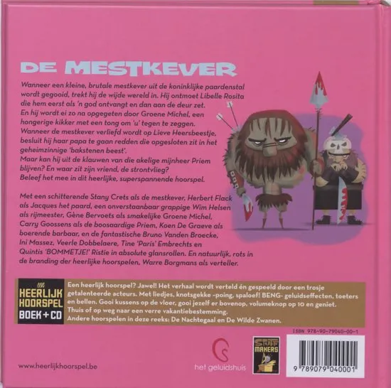 De mestkever heerlijk hoorspel - Sprookjes, Mythen &amp; Fantasie - Boek + CD
