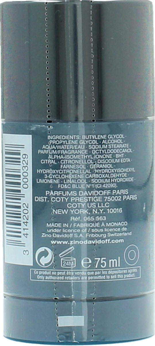 Davidoff Cool Water Homme Deodorant Stick - Deodorant - 70 ml