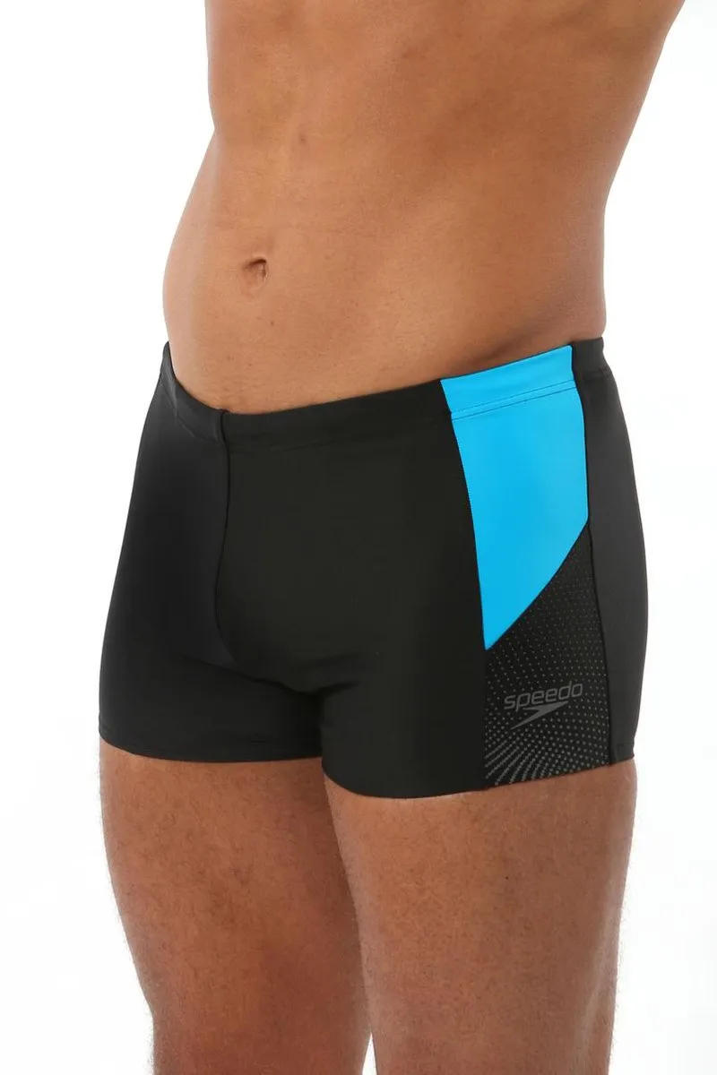 zwembroek, badpak, zwart, blauw, speedo